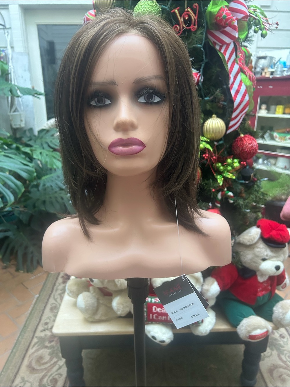Layered Bob Wig in Cocoa - Seduction by Mane Attraction